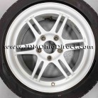 JDM Sparco Viper R White 16" Wheel and Tire Set 